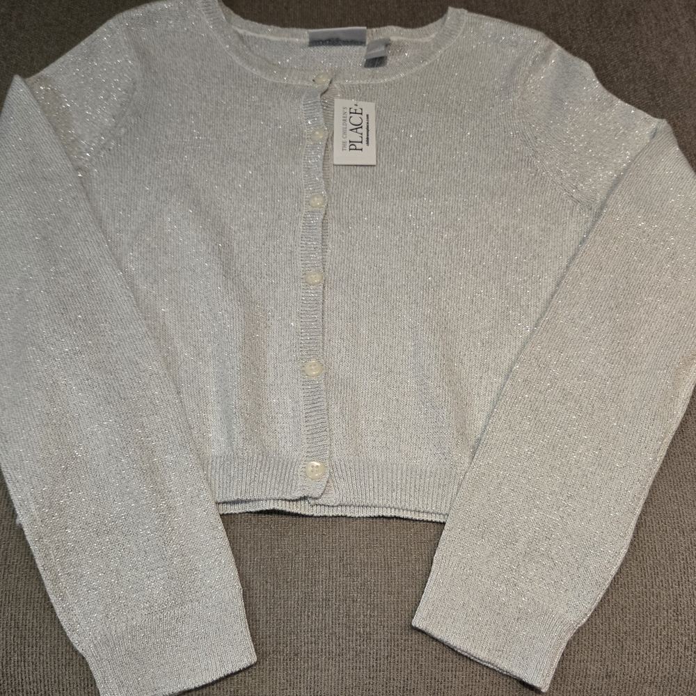 Silver The Children’s Place Sweater NWT